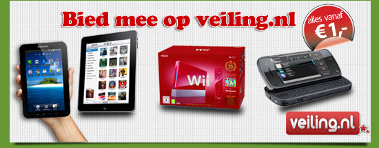 Veiling site kun je vanaf 1 euro bieden