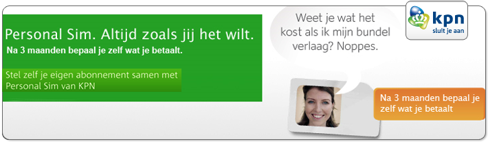 KPN Promo Personal Sim 2010